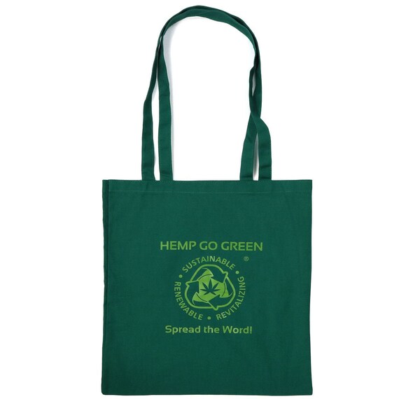 Hemp Go Green 100 Hemp Canvas Tote Bag Market Bag Etsy Canada
