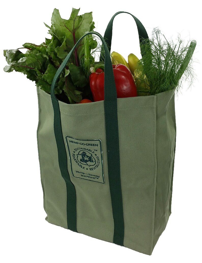 Hemp Go Green® 100 Hemp Canvas Heavy Duty Reusable Washable Etsy