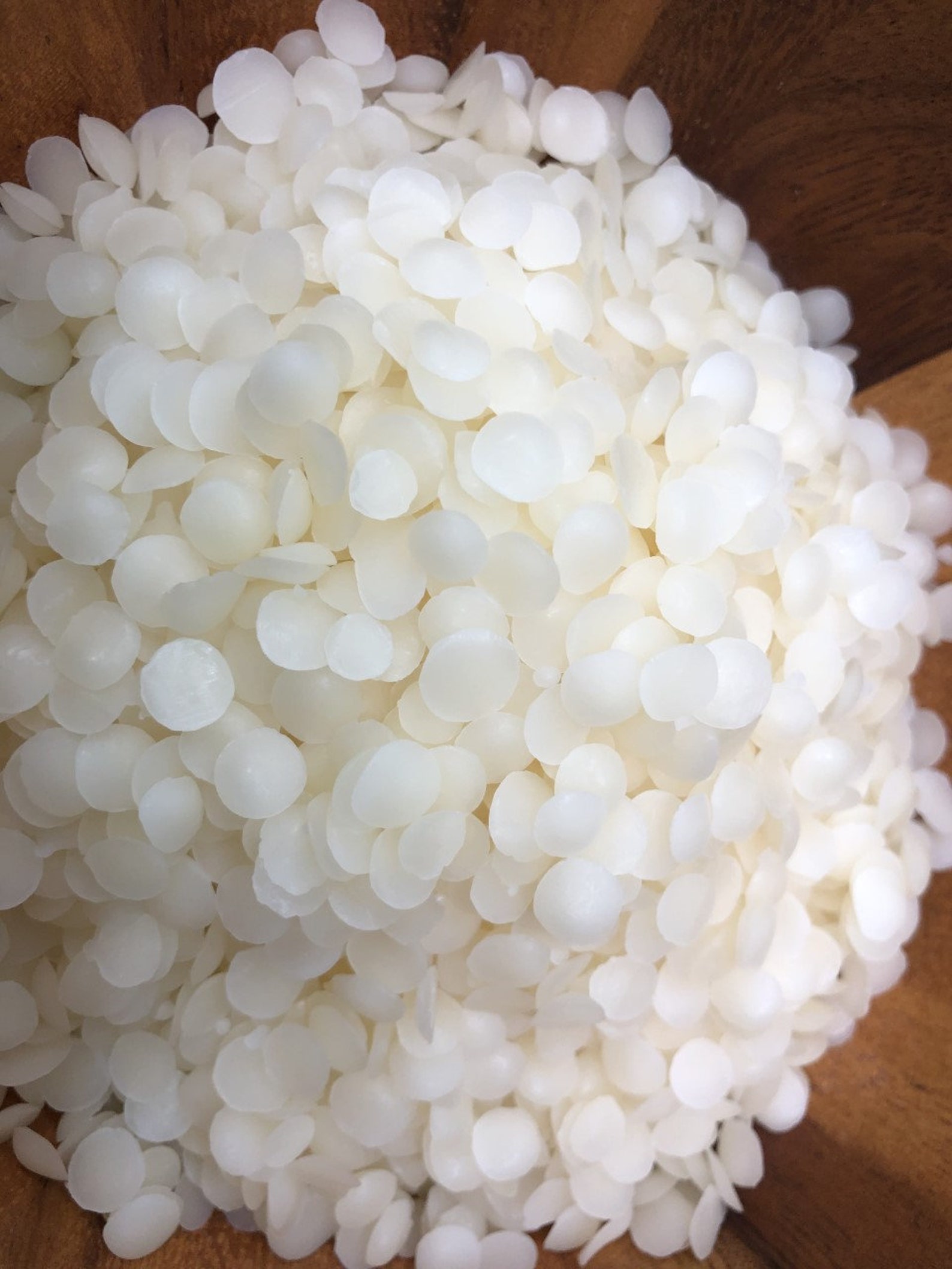 16oz White Beeswax Pastilles: 100% Pure Organic DIY Candle & Skincare ...