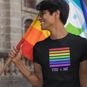 Unisex Pride T Shirt, activist shirt,  Equality Shirt, BLM, Equal Rights Shirt, Pride Shirt, LGBT Shirt, Social Justice Shirt, Human Rights