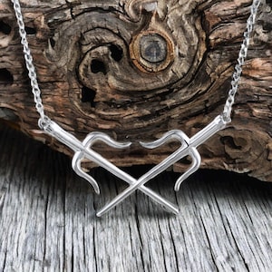 Sai Trident Necklace. Handcrafted in Sterling Silver