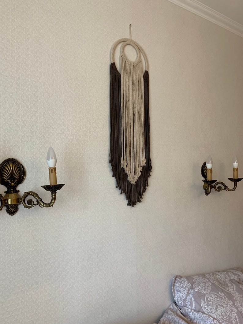 Minimalistic Round Wall Hanging Etsy