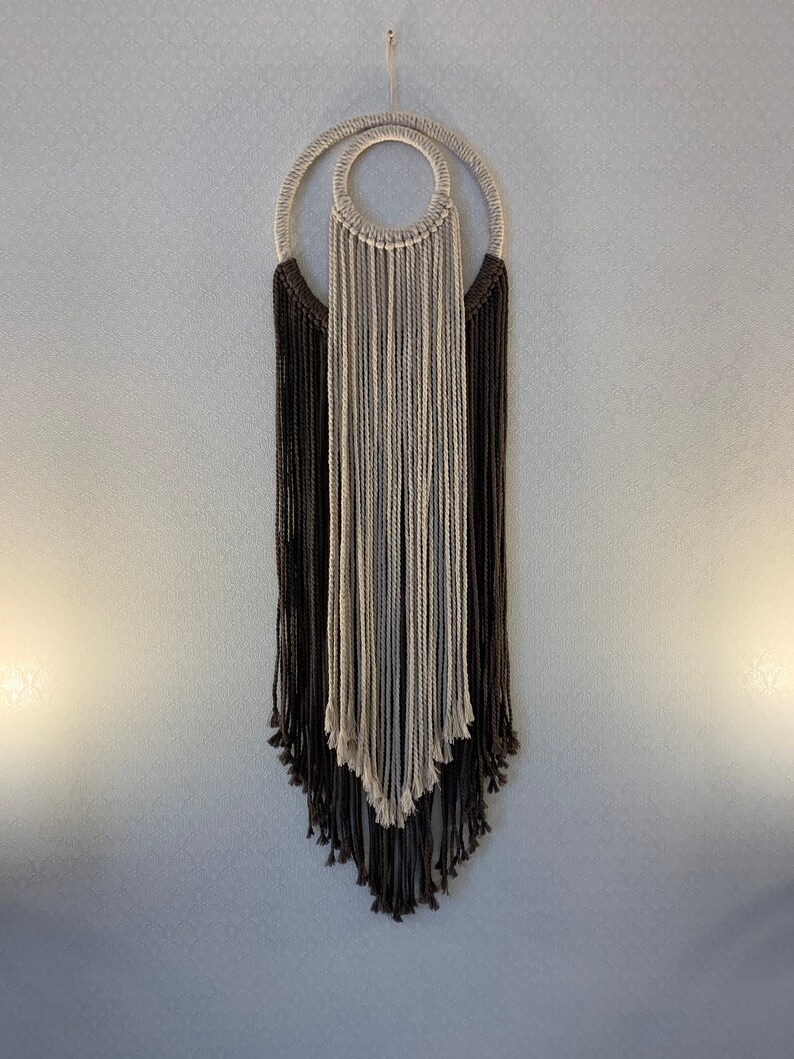 Minimalistic Round Wall Hanging Etsy