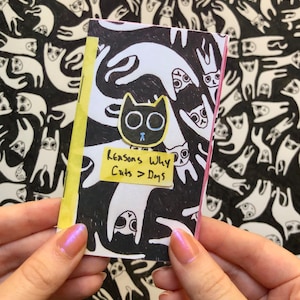 Cats &gt; Dogs mini art zine