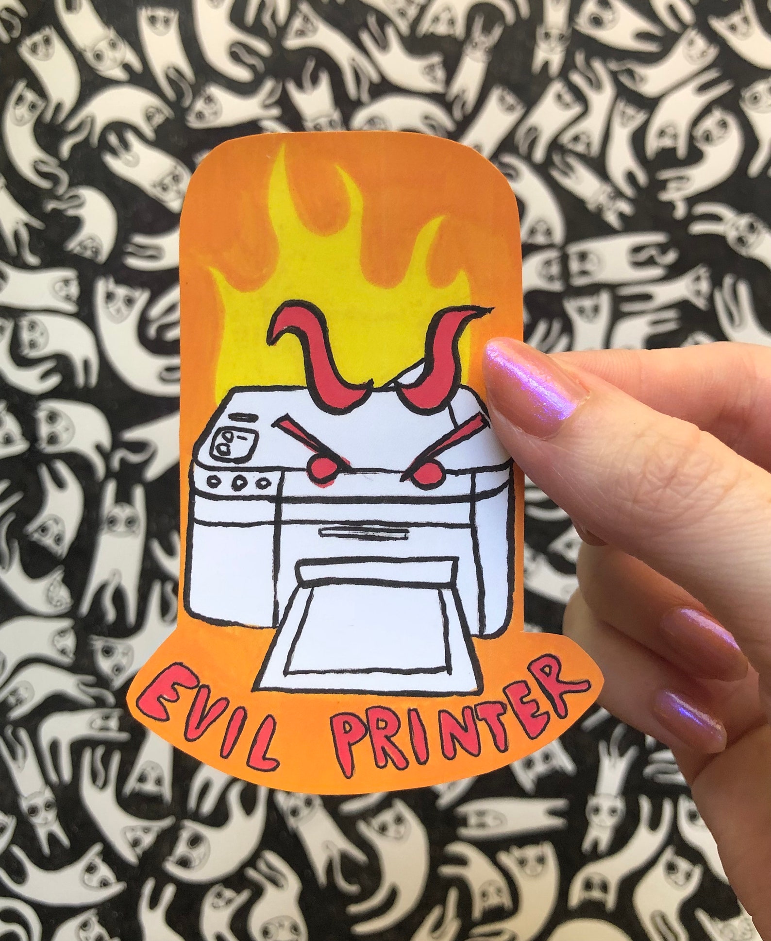 SKETCH PACK Stickers! Original Sketches Set of 5 // Individual Stickers ...