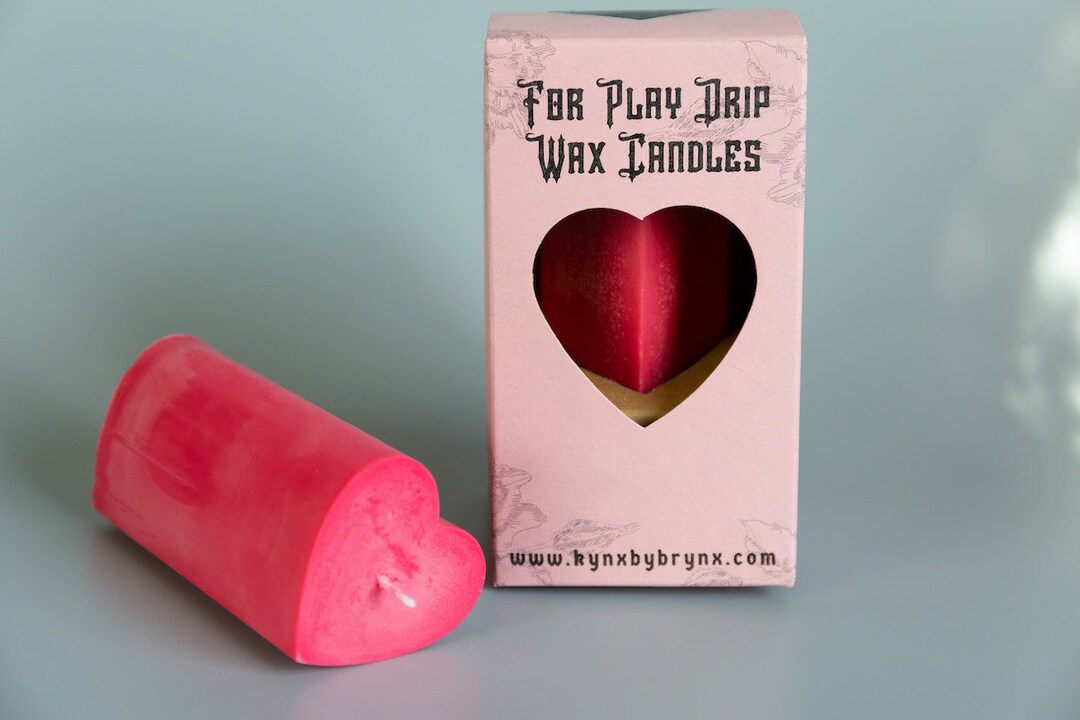 For Play Drip Wax Candles Wax Play BDSM Skin Safe Candle Etsy