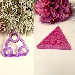 Mystic Symbol Silicone Mold Manufacture Jewelry Necklace