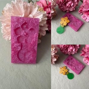 Silikonform für Epoxidharz Resin Einkaufswagenlöser Einkaufswagen Chip Einkauf Blüte Blume Form
