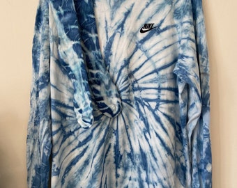 Tie Dye Nike Long Sleeve Shirt & Socks Set - Custom Colors