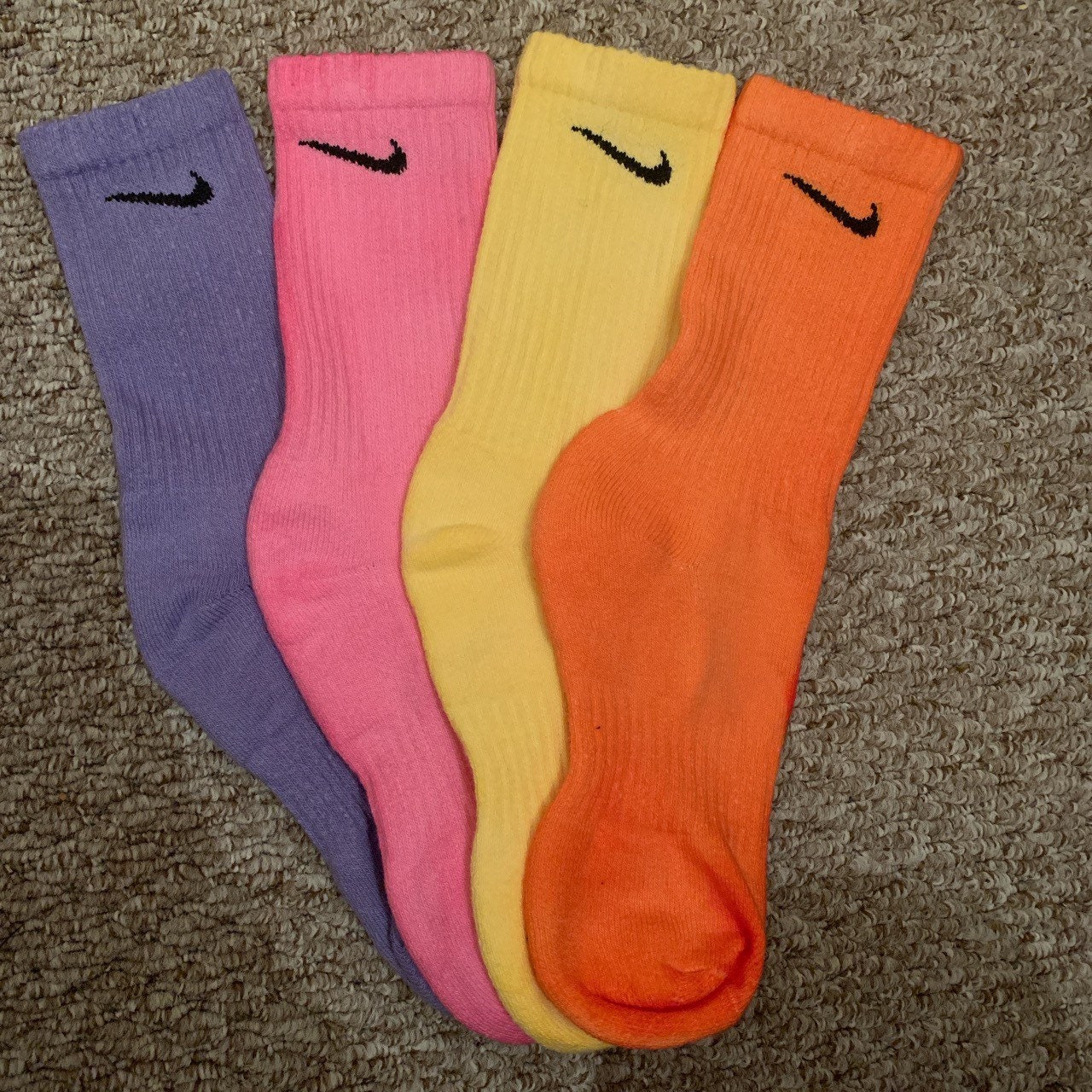 nike color block socks
