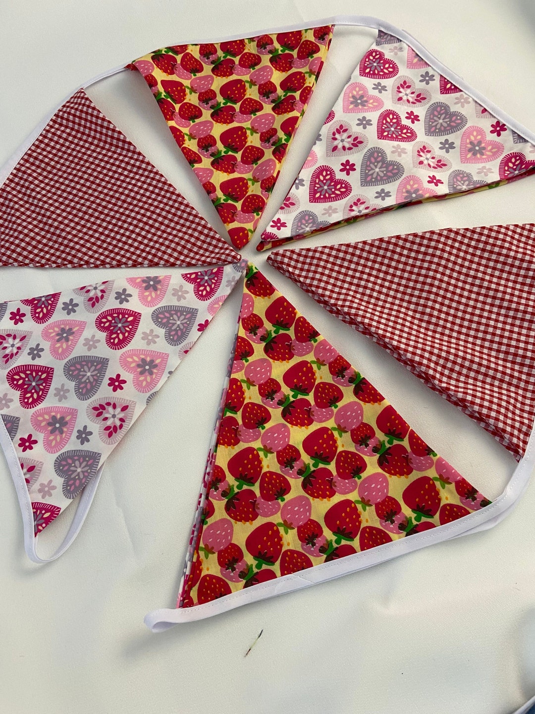 3er Set Candy Bar Banner Girlande Dreietige Wimpelk Produktbild-Vorschau 5