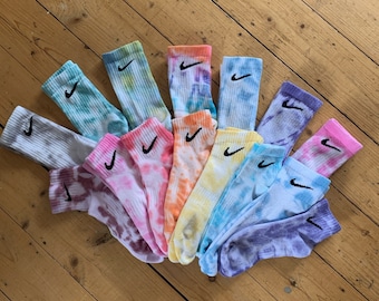 Tie dye Nike sock multipack