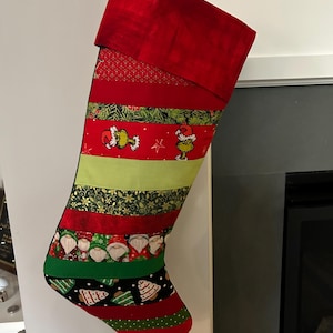Quilted Christmas Stocking