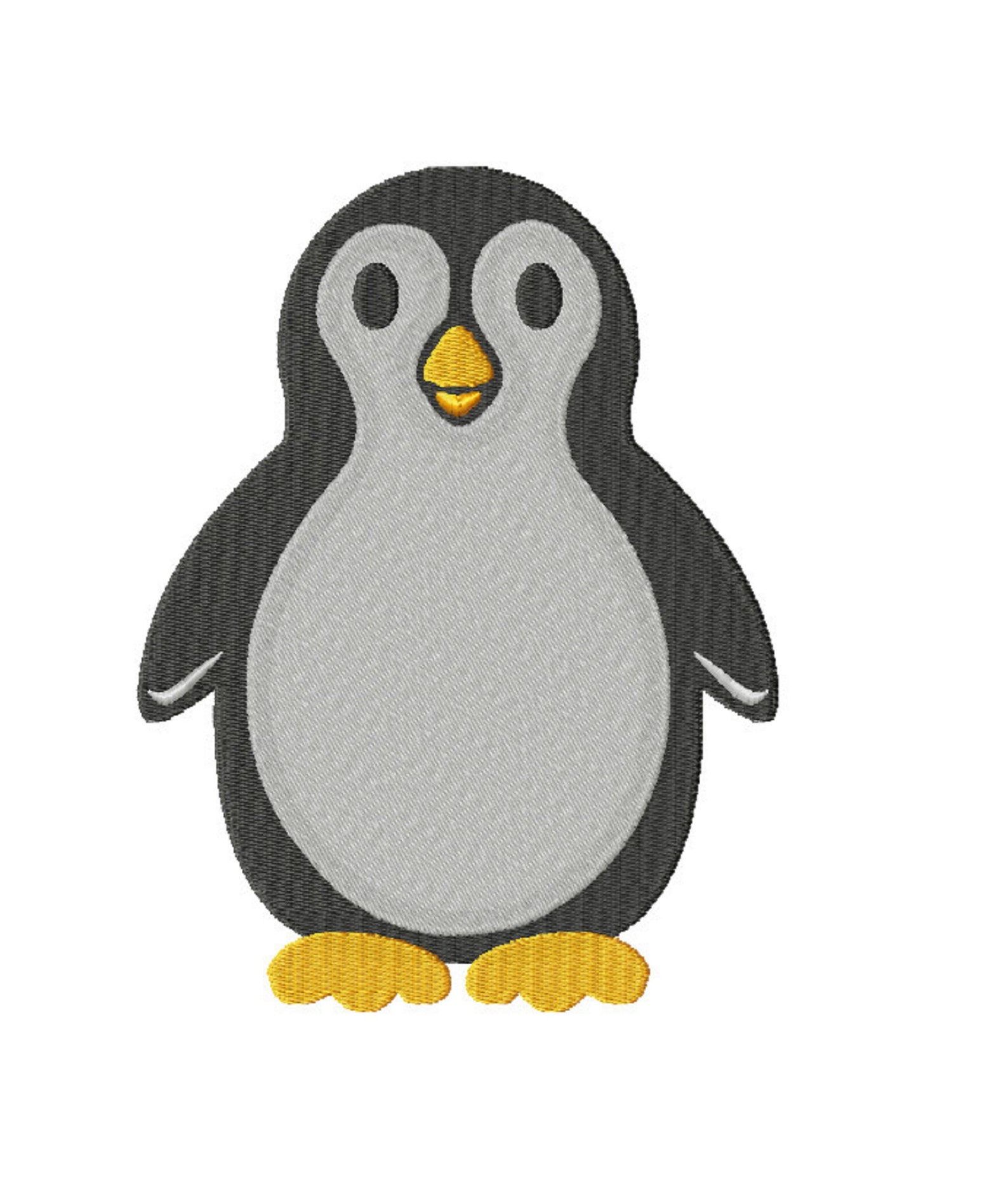 Penguin Embroidery Design Penguin Machine Embroidery Design Etsy