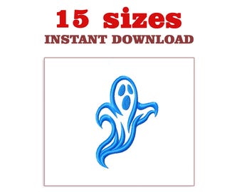 File di disegno per ricamo a punto raso Ghost (download digitale)