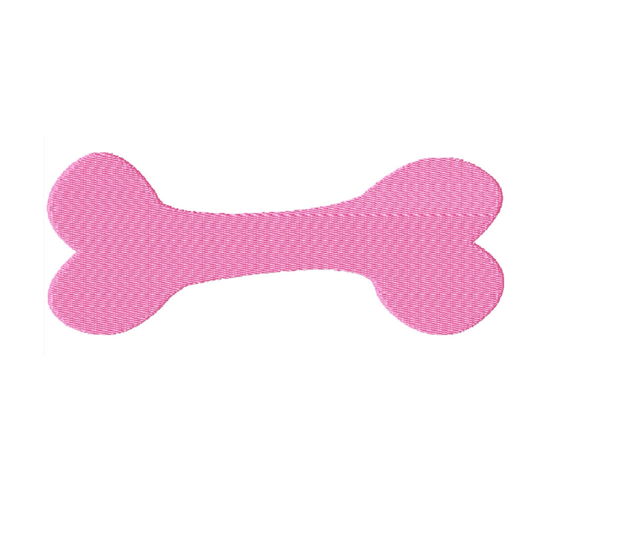 Dog Bone Embroidery Designs File Mini Dog Bone Embroidery Etsy