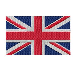 United Kingdom Flag Embroidery Design (Digital Download) image 2