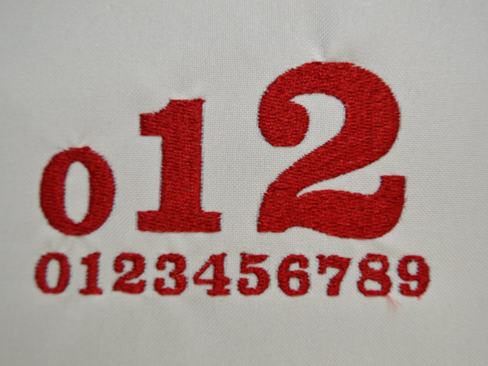Numbers embroidery design Number embroidery design Numbers Etsy