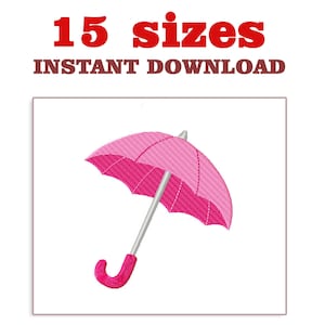 Umbrella Embroidery Design file, Download Embroidery Umbrella , Umbrella machine embroidery designs