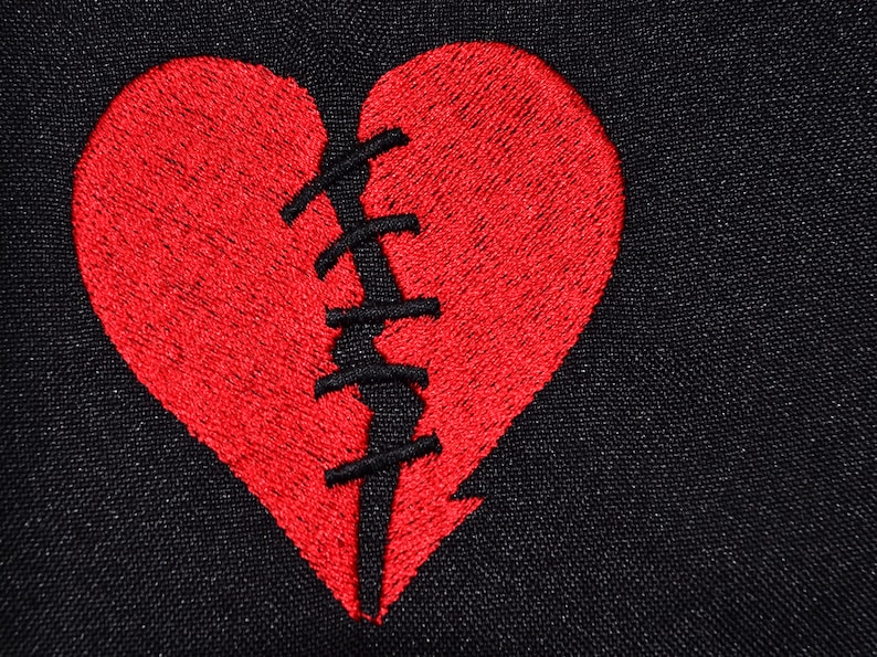 Broken heart embroidery designs heart machine embroidery  etsy Broken heart embroidery designs heart machine embroidery  etsy