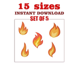 Vlamborduurontwerpen: set van 5 (digitale download)