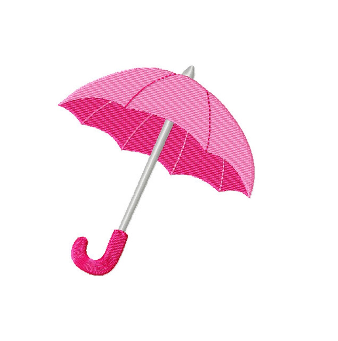 Umbrella Embroidery Design File Download Embroidery Umbrella Etsy