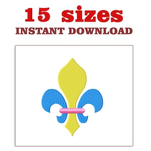 Fleur de lis embroidery designs, Fleur de lis Embroidery, machine embroidery designs