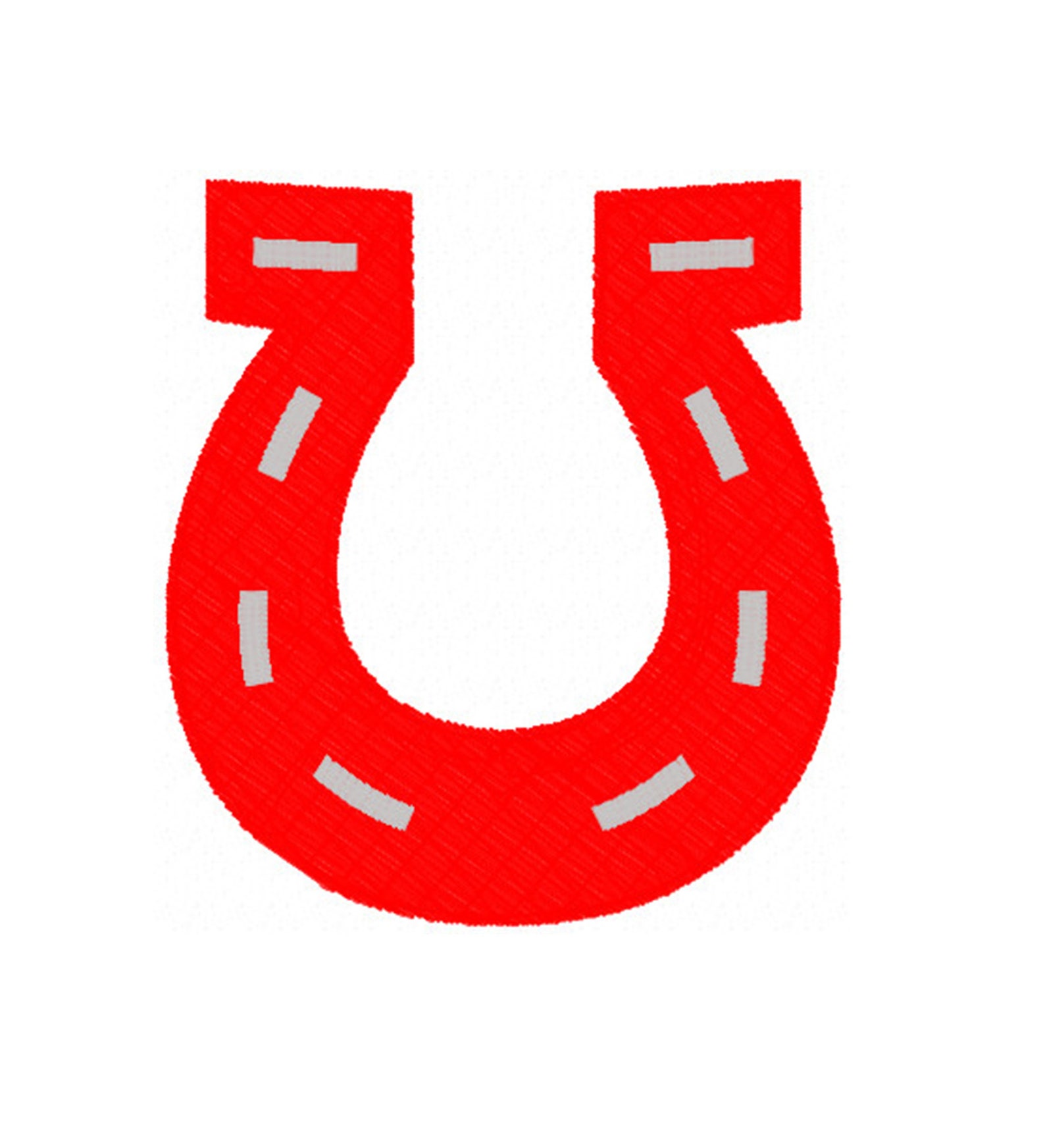 Horseshoe Embroidery Design Download Embroidery Machine Etsy