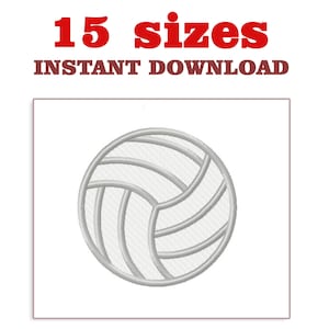 May include: A white volleyball with black stitching. The volleyball is on a white background. 15 sizes. Instant Download.