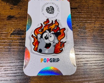 Muffin Heeler Mad Pop Socket Phone Grip for Cell phone or Kindle - Bluey