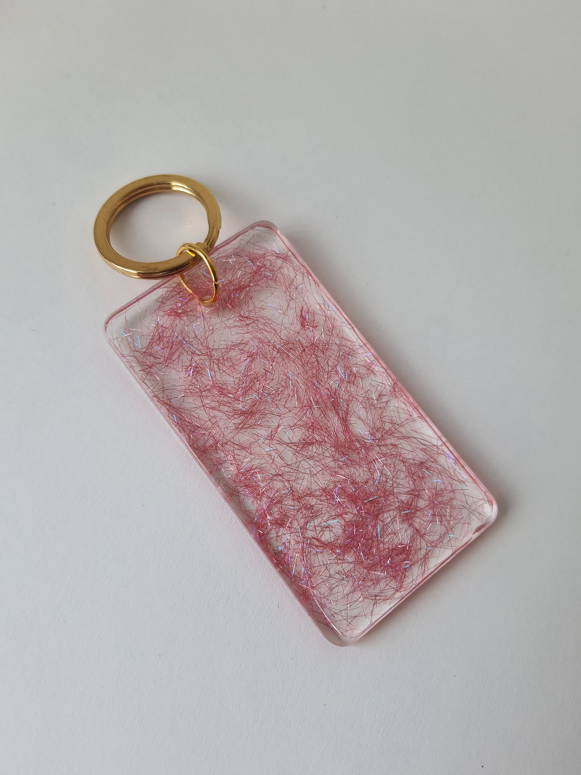 Handmade resin keyring Etsy
