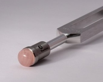 Biosonics Rose Quartz 15mm Gem Foot Tuning Fork feet Attachment Crystal 15 Sound Healing Instrument Healing Melodies