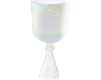 MEINL Crystal Singing Chalice 6.75" Note C4 Root Chakra 6.75 inch CSC675CC Sound Healing Instrument Sonic Energy Healing Melodies