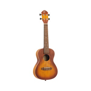 Ortega Ukulele RUDAWN Earth Series Concert Sized Dawn Sunburst Guitar Healing Melodies