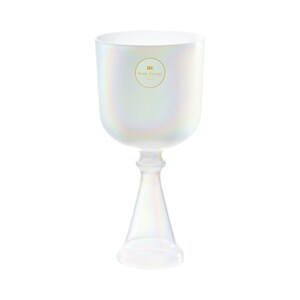 MEINL Crystal Singing Chalice 5.5" Note A4 Brow Chakra 5.5 inch CSC55AC Sound Healing Instrument Sonic Energy Healing Melodies