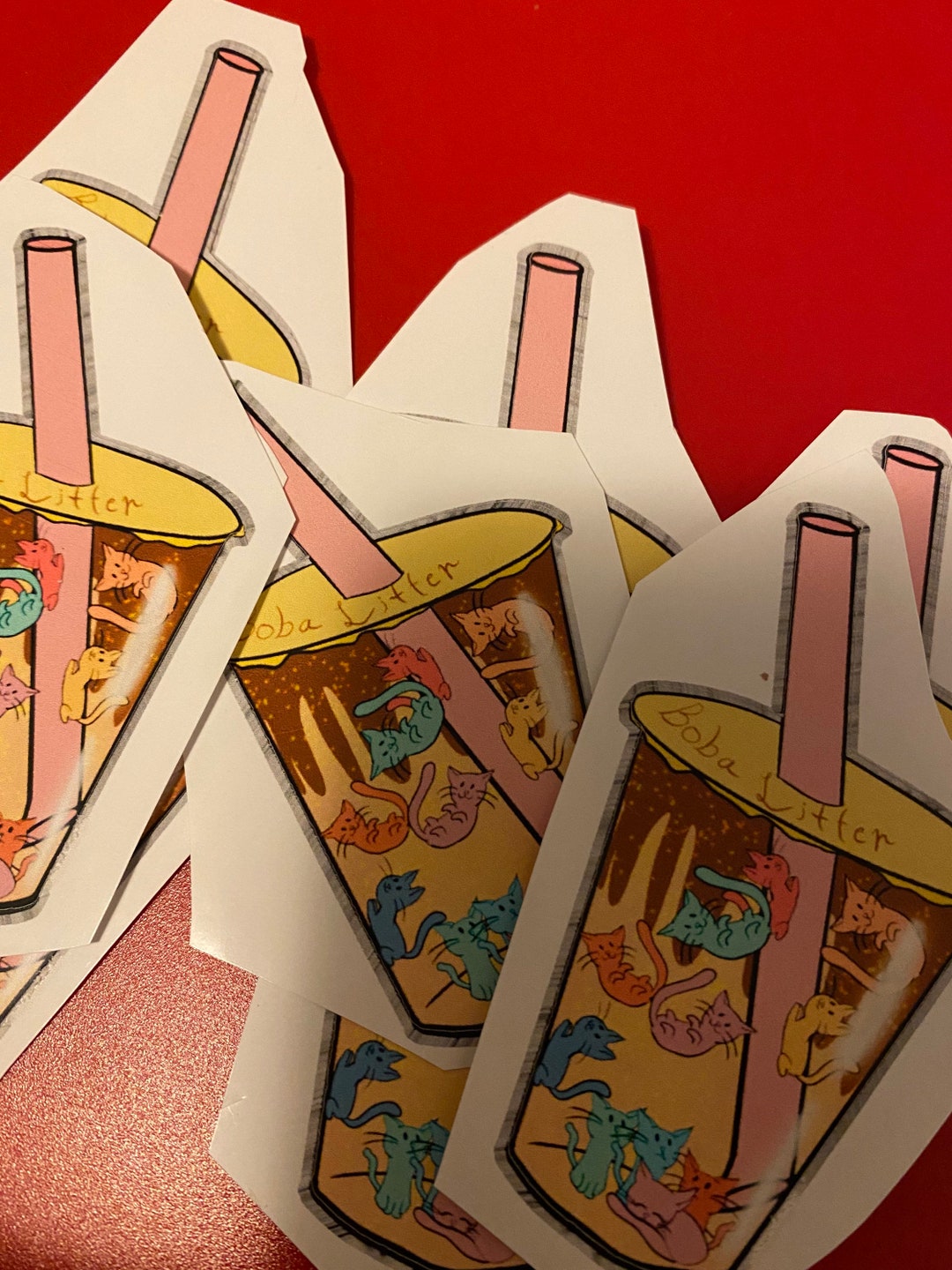 Boba Cats - Etsy