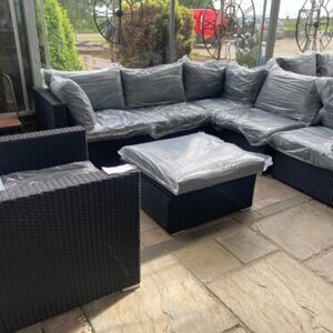 Etsy rattan garden sale furniture