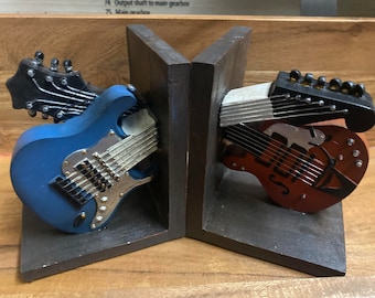 Cool Guitar Bookends