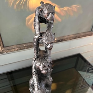 Evolution of Primates Statue