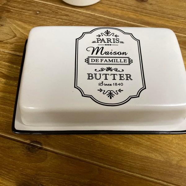 Ceramic Butter Dish