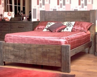 Beautifuly Made Colonial Inspired King Size Bed