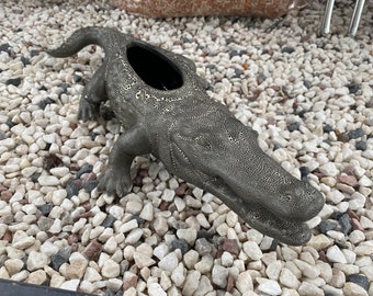 Pot Crocodile Décoratif