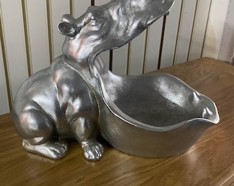 Unusual Decorative Hippo Bowl