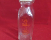 vintage Borden 39 s (Elsie the cow) milk bottle, ca., 1950s