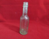 vintage Lea Perrins bottle - 1899
