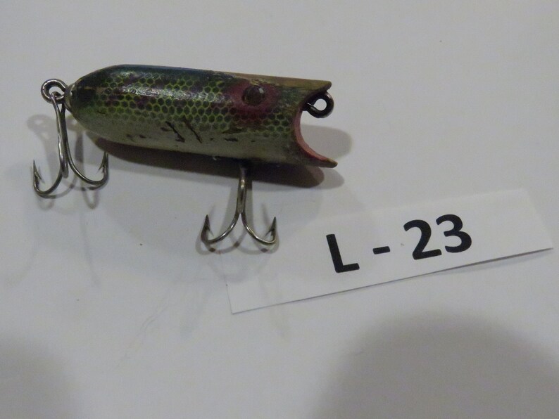 Vintage fishing lures topwater 1950s60s Etsy