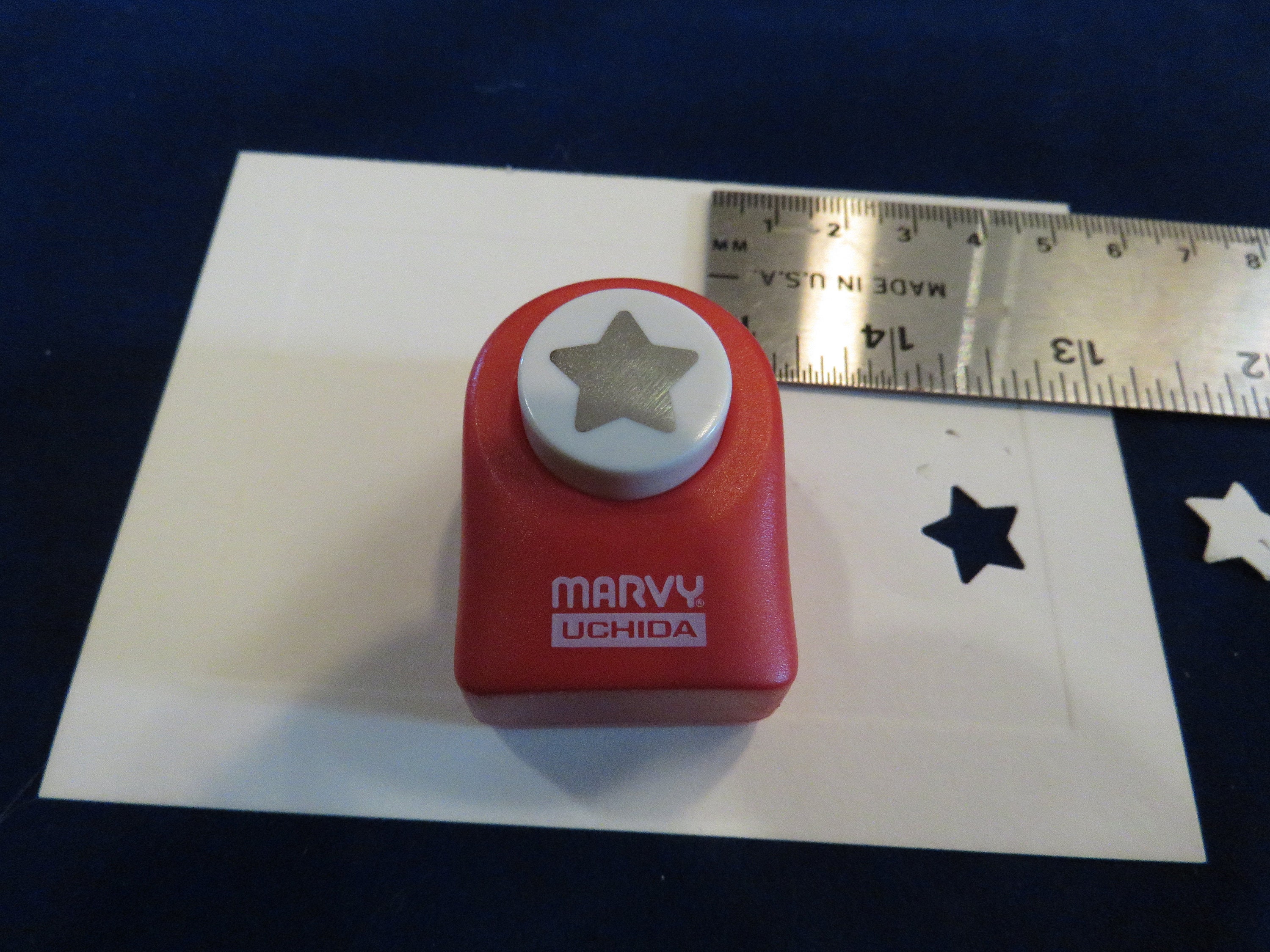Medium Star Punch by Marvy Uchida Craft Punch Etsy
