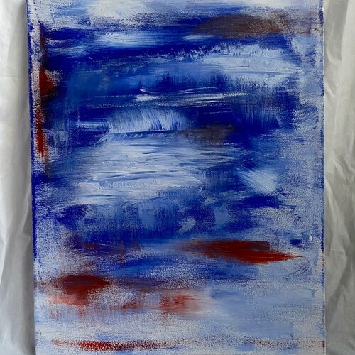 Seaside/Beachscape Abstract 16 X 20 Acrylic shops Painting