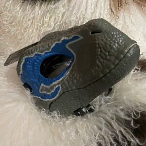 Rare Blue Raptor Dino mask- ships today