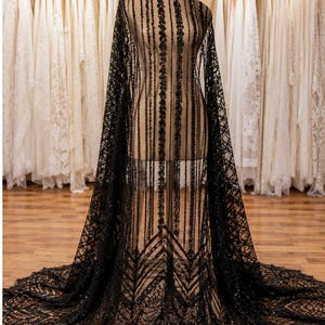 luxury a fabric for dress Beaded luxury fabrics for clothing